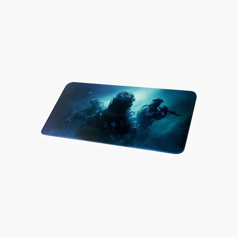 Image of Alfombrilla gaming Gamezelle Ghost Special Forces Trident grande (extendida) (800×300 mm)