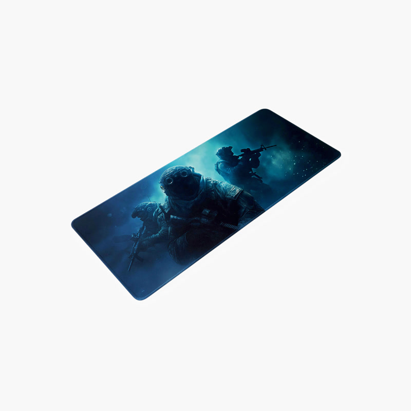 Image of Alfombrilla gaming Gamezelle Ghost Special Forces Trident grande (extendida) (800×300 mm)